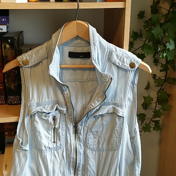 Liquidx Jean's | Light denim vest - Picture 4 of 5